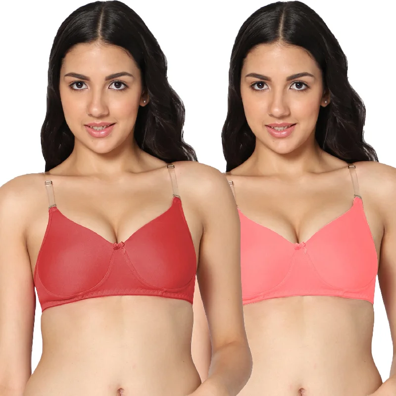 Full Coverage Padded Bra (Pack of 2)