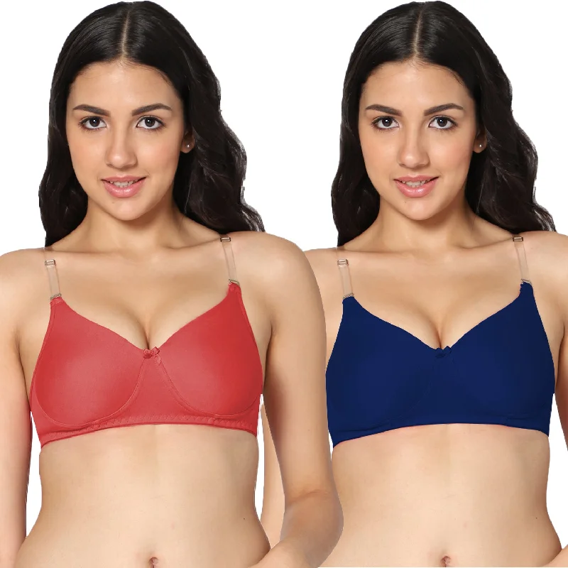 Full Coverage Padded Bra (Pack of 2)