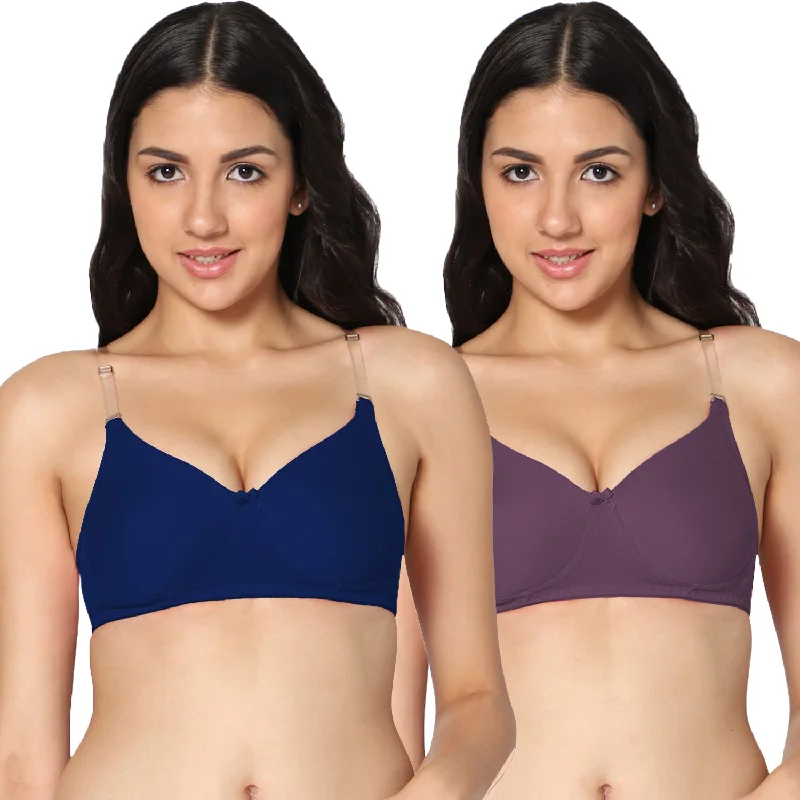 Full Coverage Padded Bra (Pack of 2)