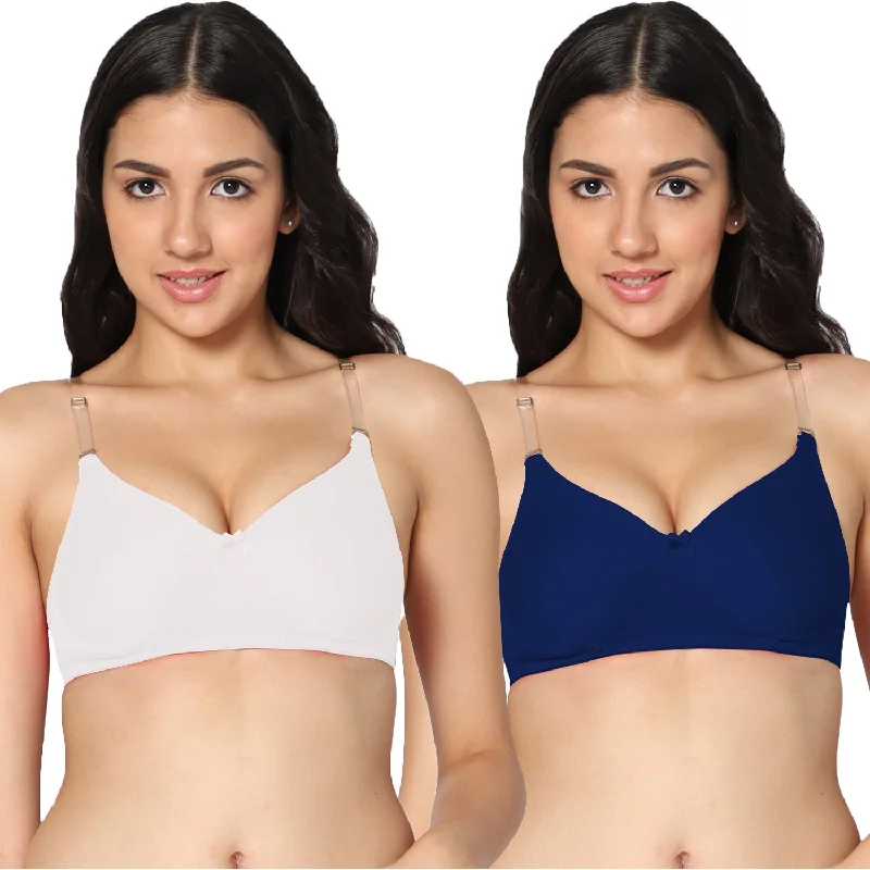 Full Coverage Padded Bra (Pack of 2)