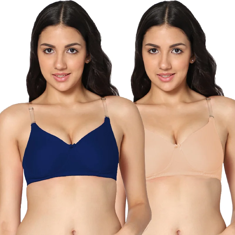 Full Coverage Padded Bra (Pack of 2)