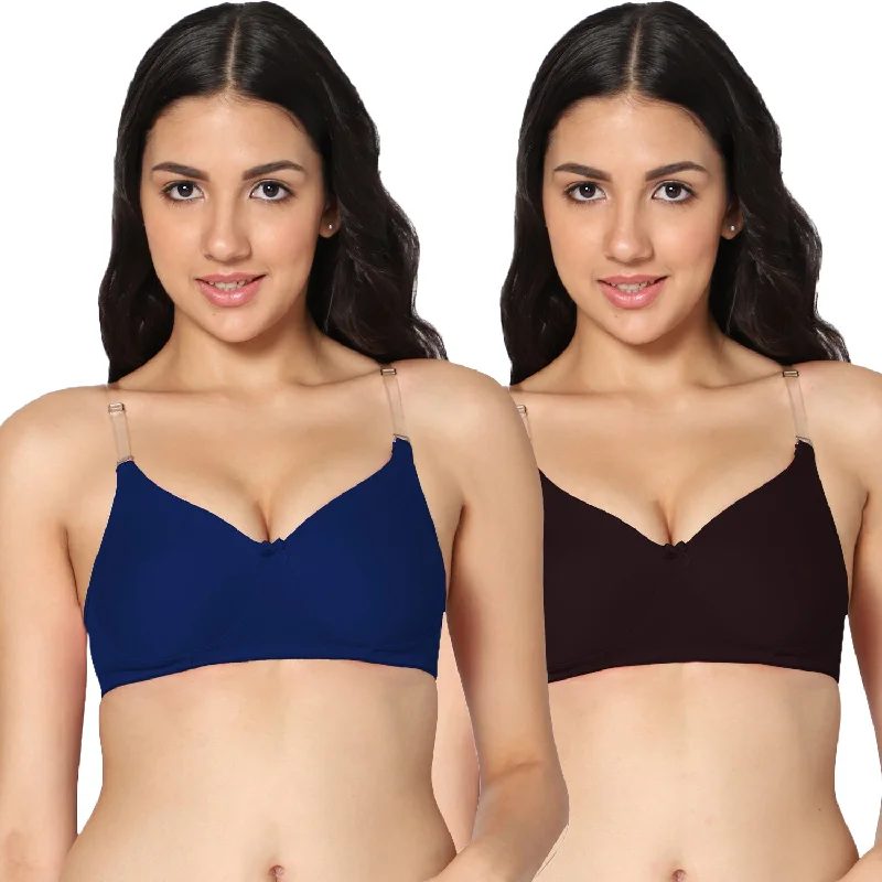 Full Coverage  Padded Bra (Pack of 2)