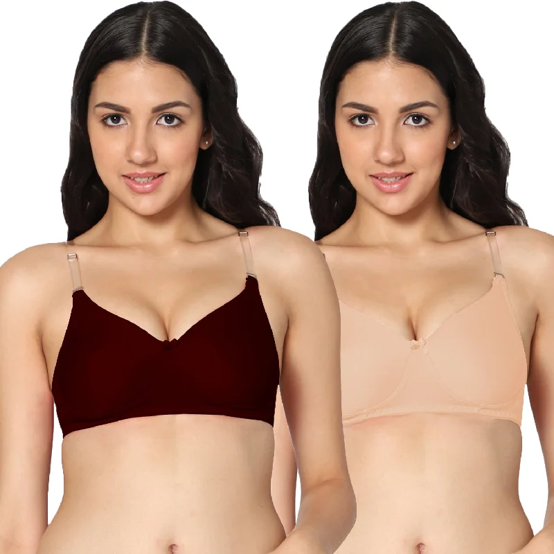 Full Coverage Padded Bra (Pack of 2)