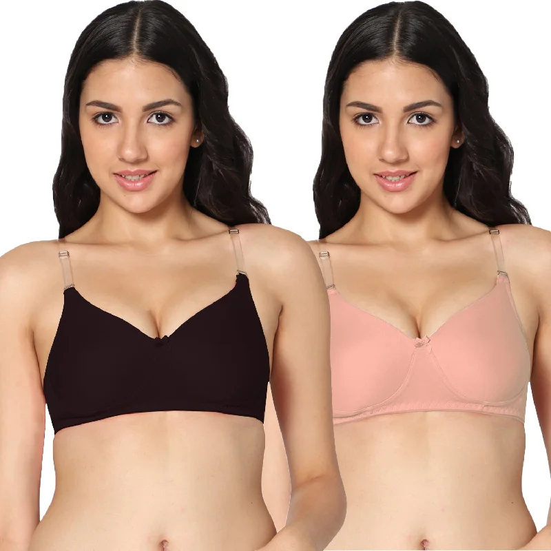 Full Coverage Padded Bra (Pack of 2)