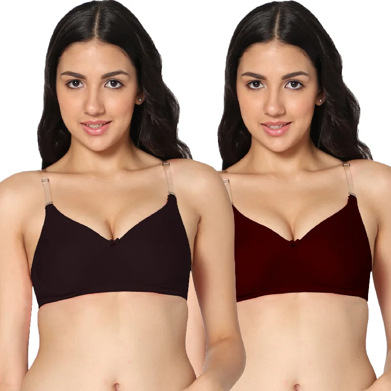 Full Coverage Padded Bra (Pack of 2)