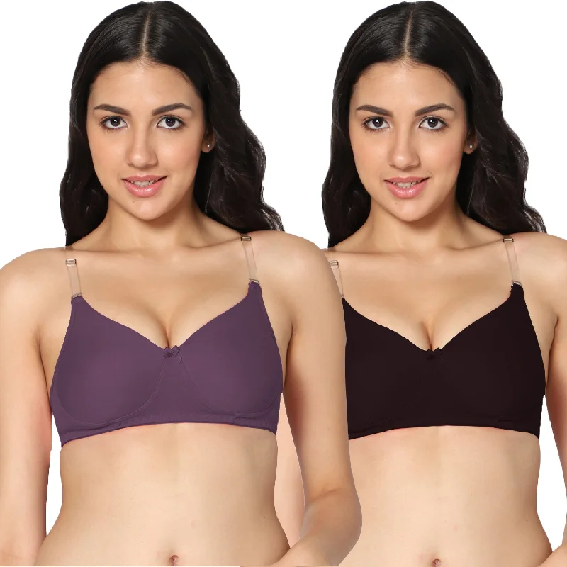 Full Coverage Padded Bra (Pack of 2)