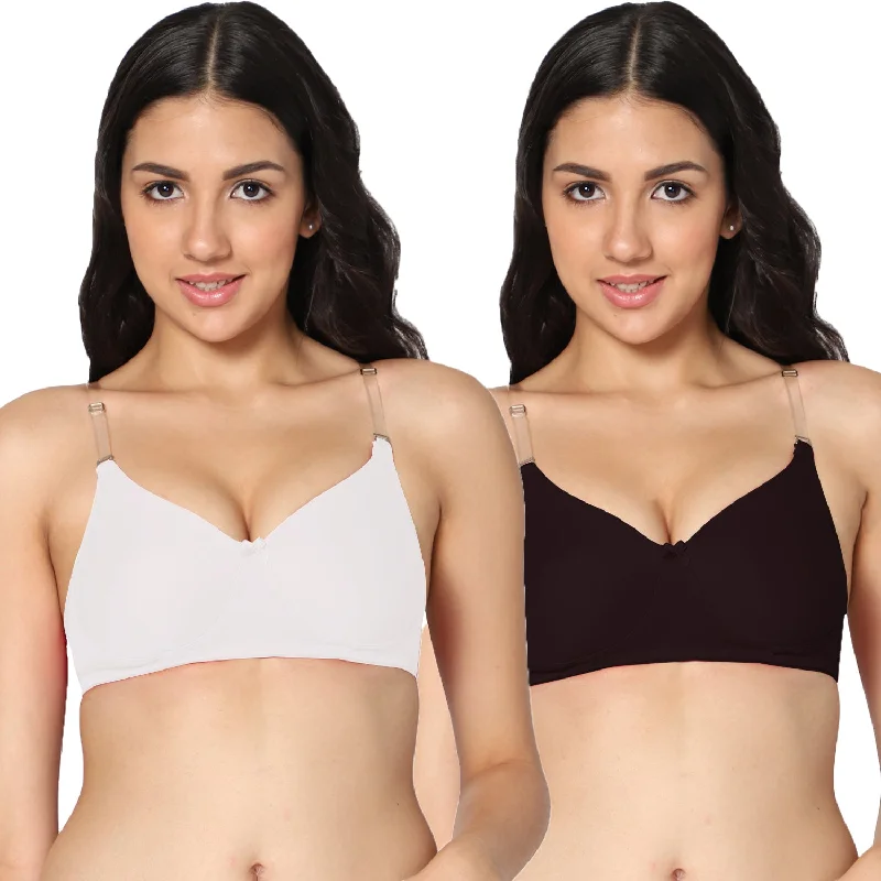 Full Coverage Padded Bra (Pack of 2)