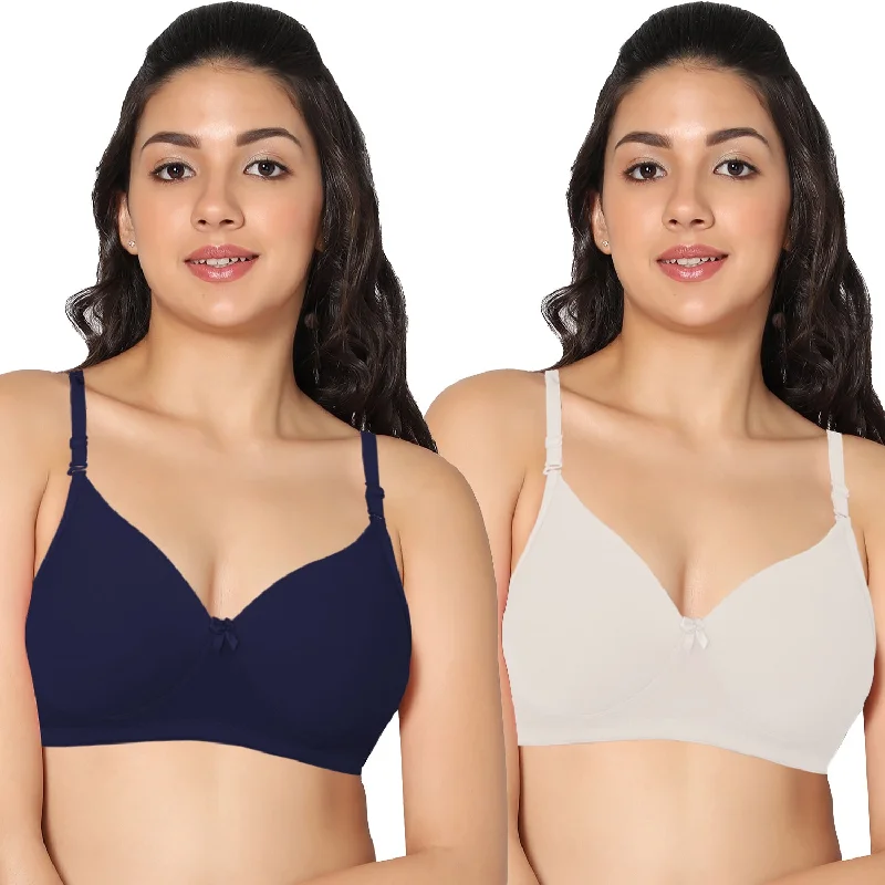 This Half Coverage Lightly Padded Bra Pack of 2 is Everything You Need