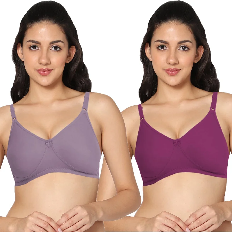 Full Coverage Padded Bra (Pack of 2)