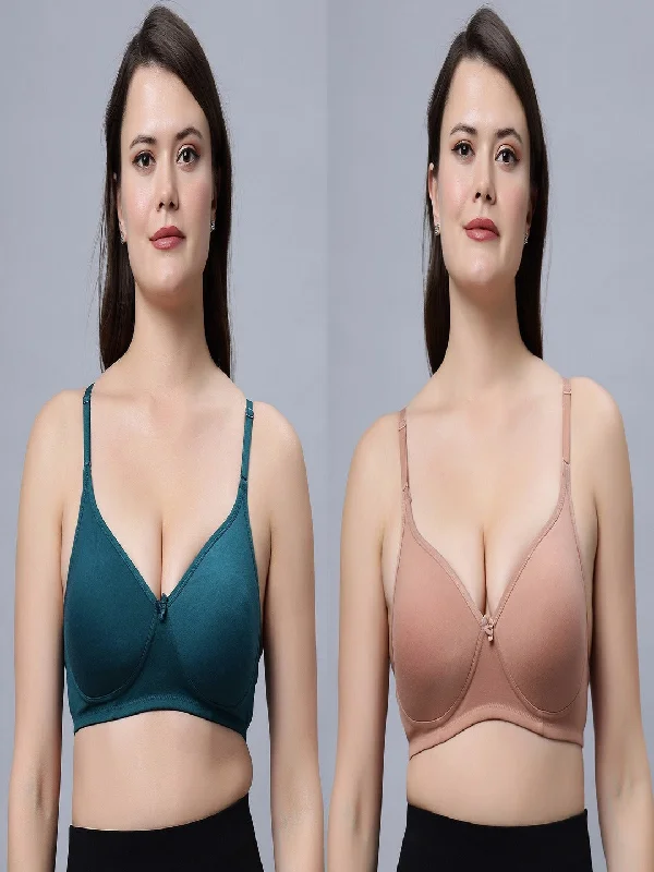 Experience Comfort with the Lightly Padded Bra Pack