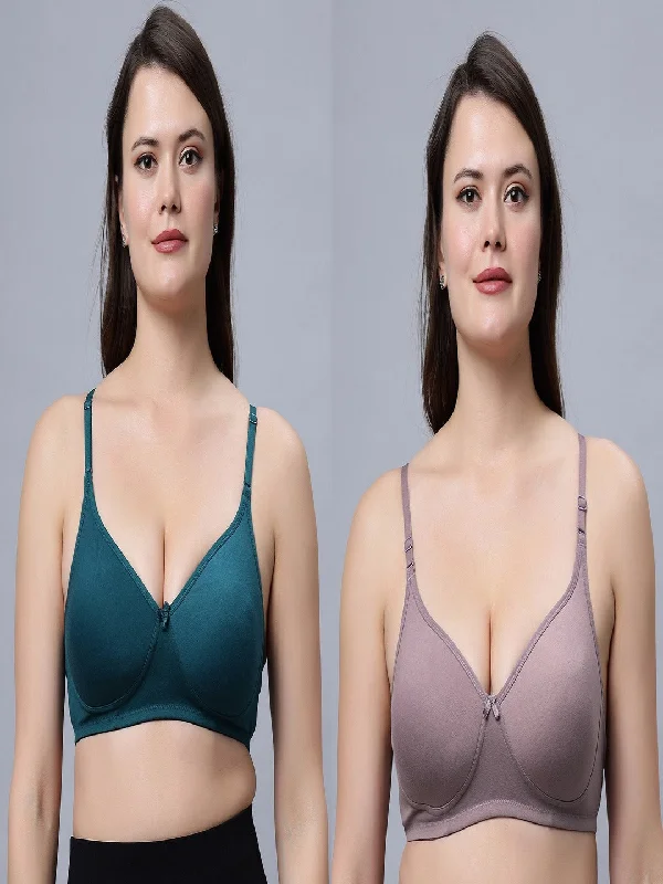 Experience Ultimate Comfort with ICPD-10 Full Coverage Lightly Padded Bra