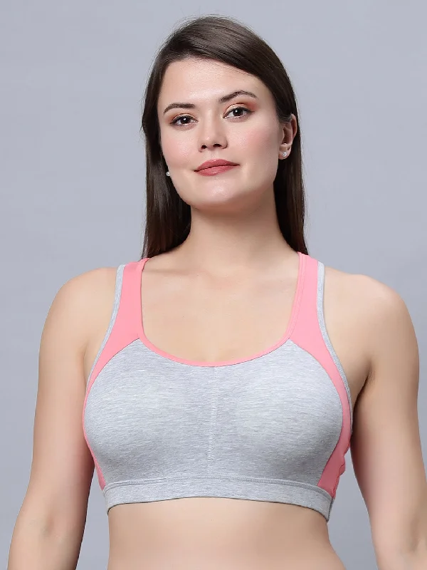 Experience Comfort with ICPS-01 Padded Full Coverage Sports Bra Pack of 1