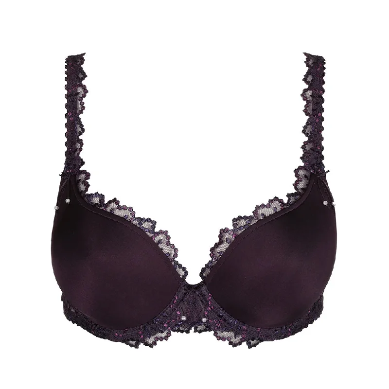 Jane Amethyst Padded Heart Shape Bra