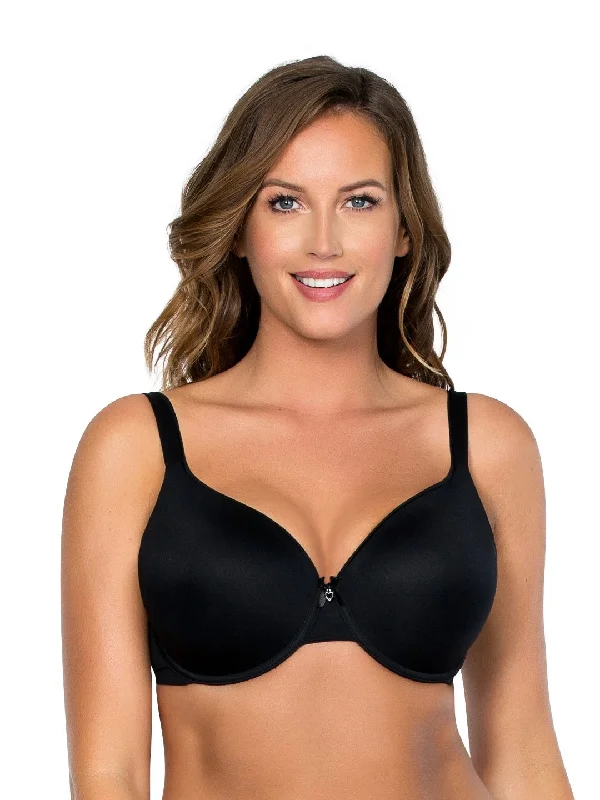 Jeanie T-Shirt Bra - Black - 4812