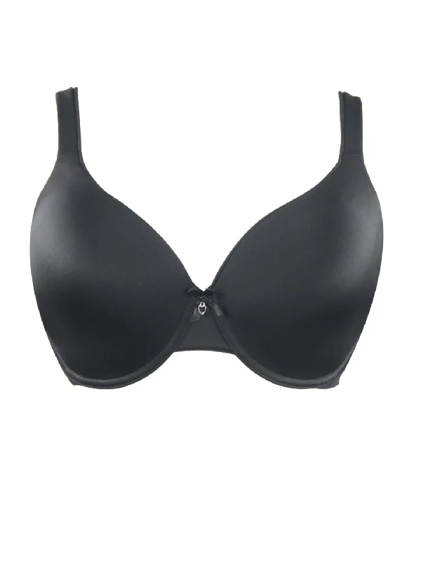 Jeanie T-Shirt Bra - Black - 4812