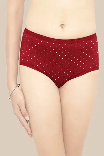 Hipster Panties with Outer Elastic (Pack of 3)