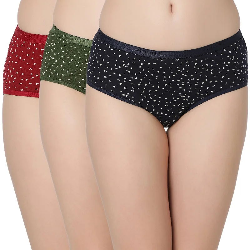 Cotton Printed Hipster Panties-6977