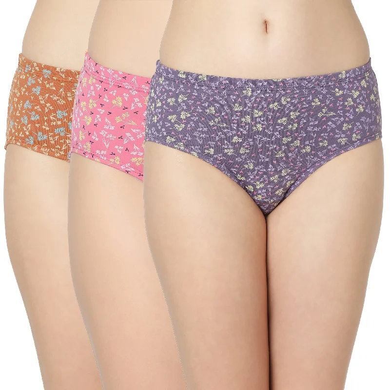 Cotton Printed Hipster Panties-6972