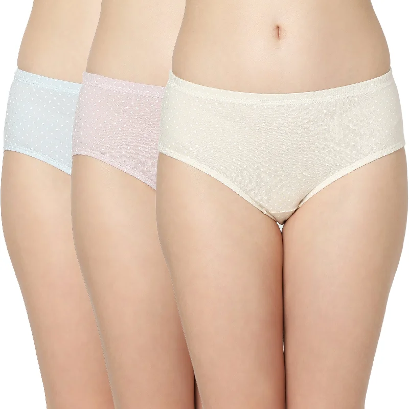 Cotton Printed Hipster Panties-6979