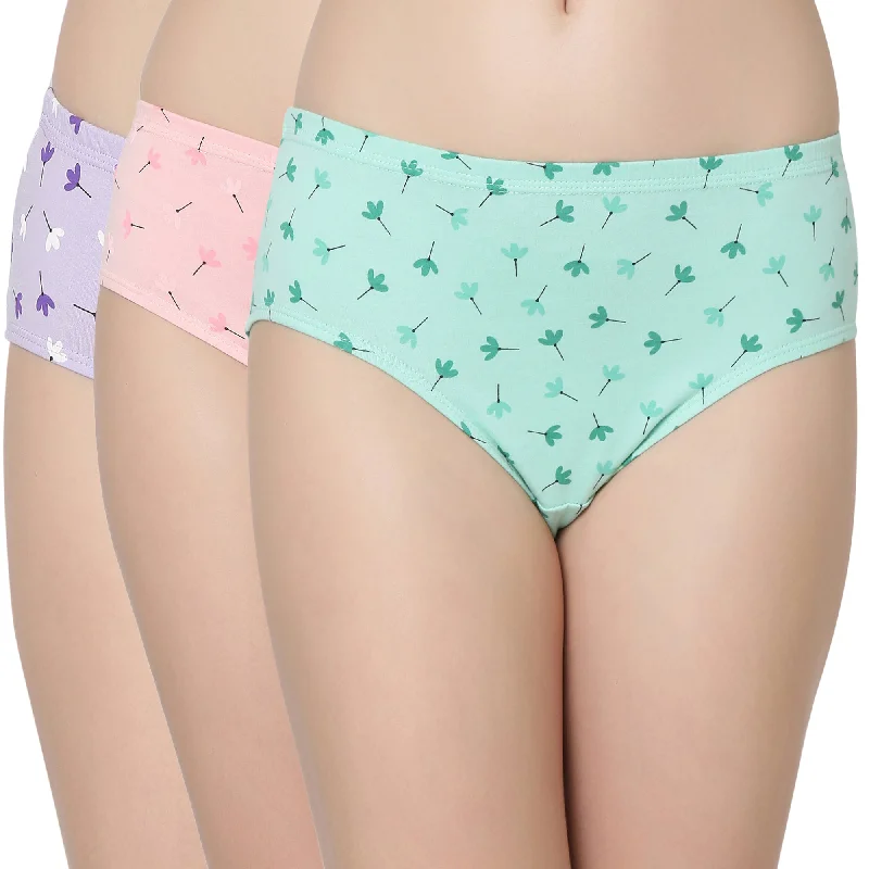 Cotton Printed Hipster Panties-6983