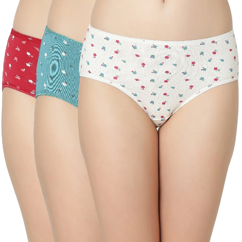 Cotton Printed Hipster Panties-6986