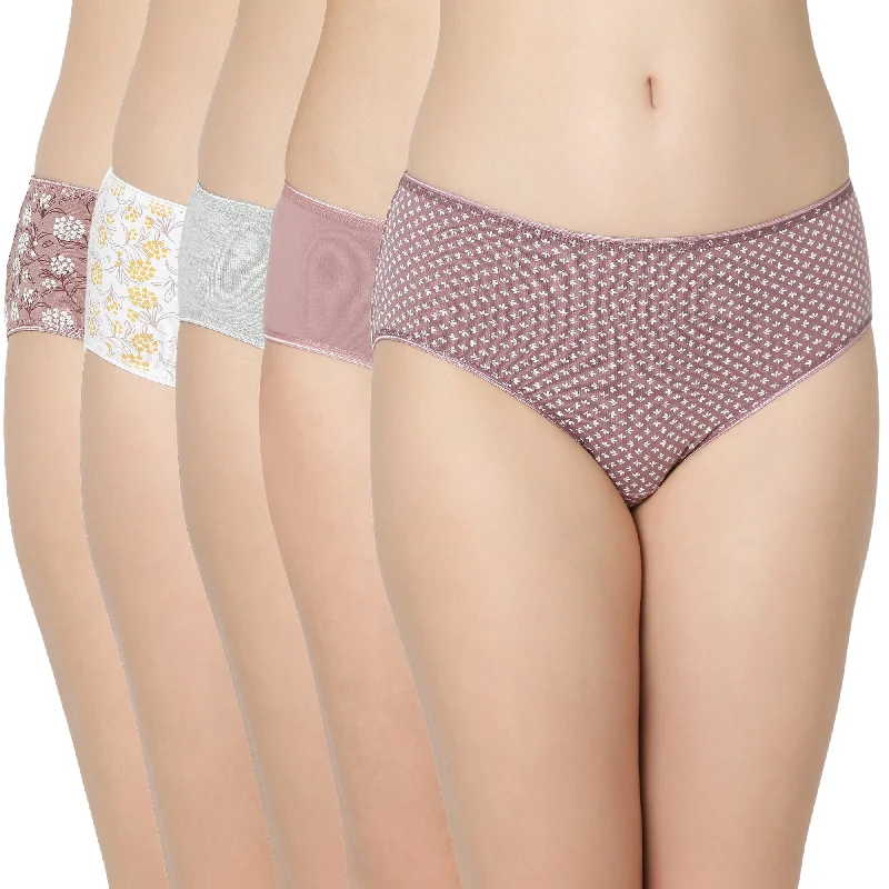 Cotton Printed Hipster Panties-6987