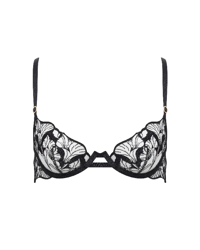 Kalmia ECO Wired Bra Black/Sheer