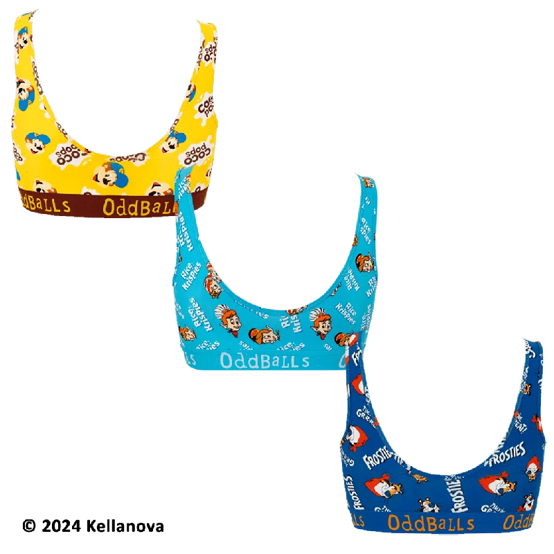 Kelloggs Variety - Ladies Bralette 3 Pack Bundle