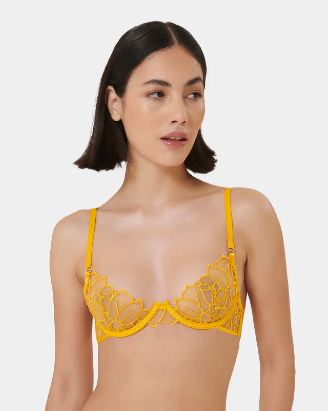 Laurel Wired Bra Gold Fusion