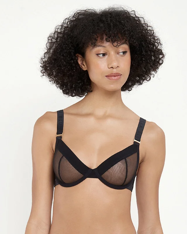 Lilia Mesh Wired Bra