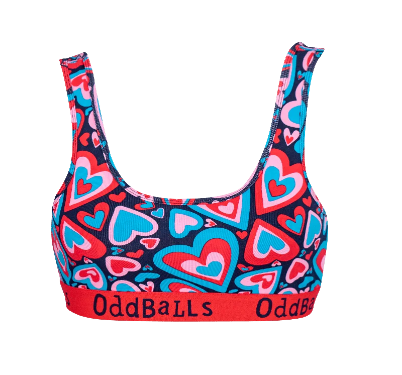 Love Hearts - Ladies Bralette