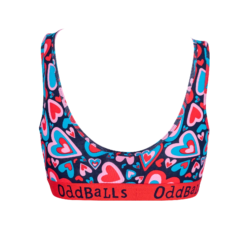 Love Hearts - Ladies Bralette