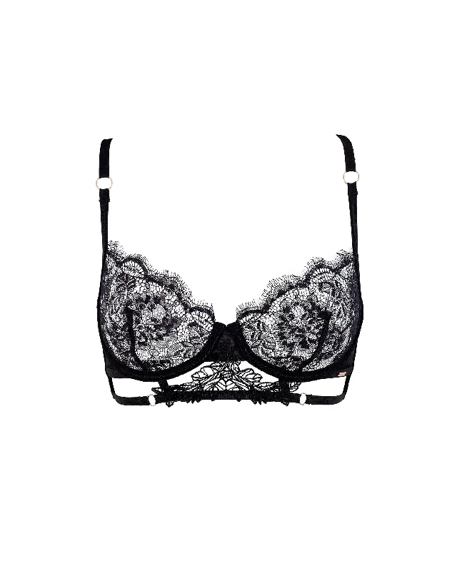 Lumi Wired Bra Black