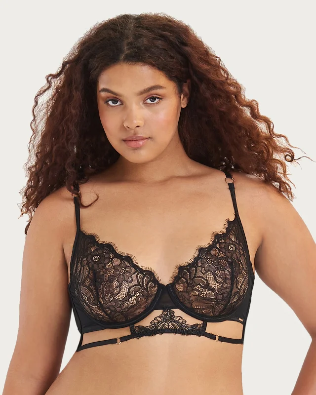 Lumi Wired Bra Black