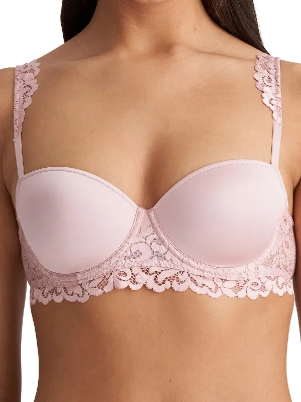 Elis Padded Balcony Bra - Vintage Pink