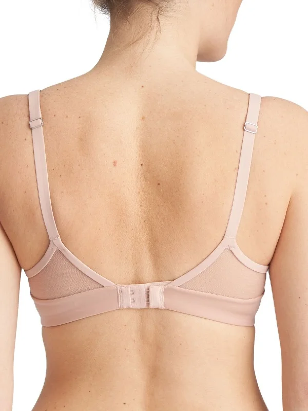 Louie Padded Balcony Bra - Powder Rose