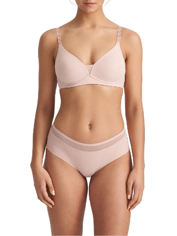 Louie Full Cup Wireless Bra - Powder Rose