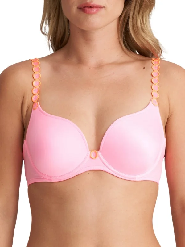 Tom Padded Heartshape Bra - Happy Pink