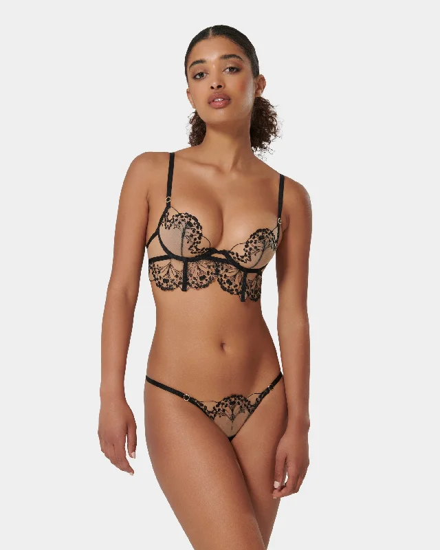 Marisa Bra Black/Sheer