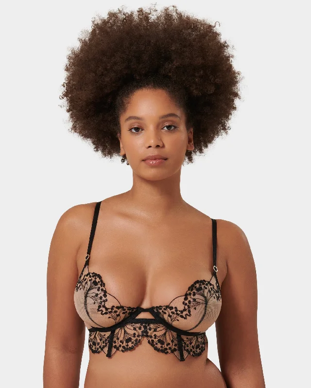 Marisa Bra Black/Sheer