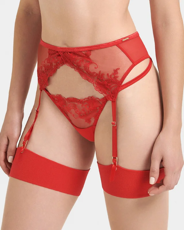 Marseille Suspender Red