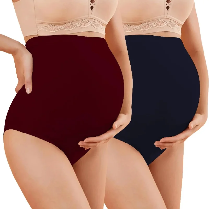 High Rise Maternity Hipster Panty- Pack of 2