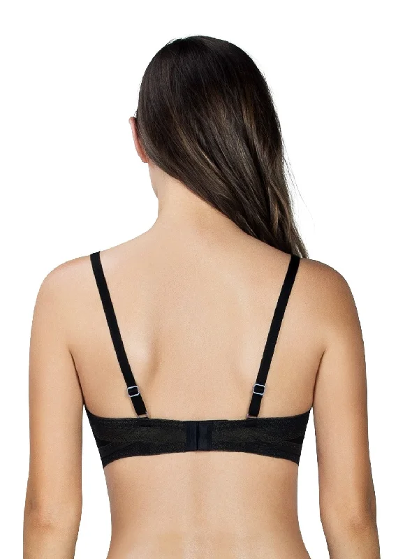 Miami Bandeau Bralette - Black - A1622