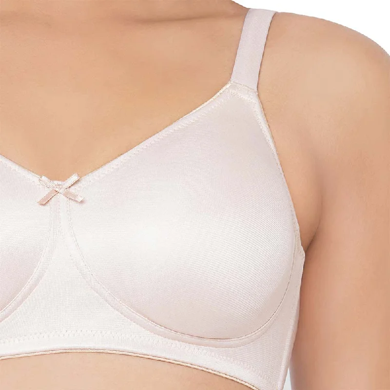 Pixie Non Padded Non-Wired Full Cup Everyday Wear Plus Size Full Support Minimizer Bra - White