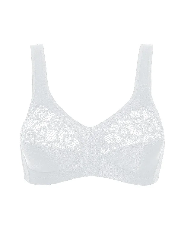 Full Cup Non Wired Bra - White