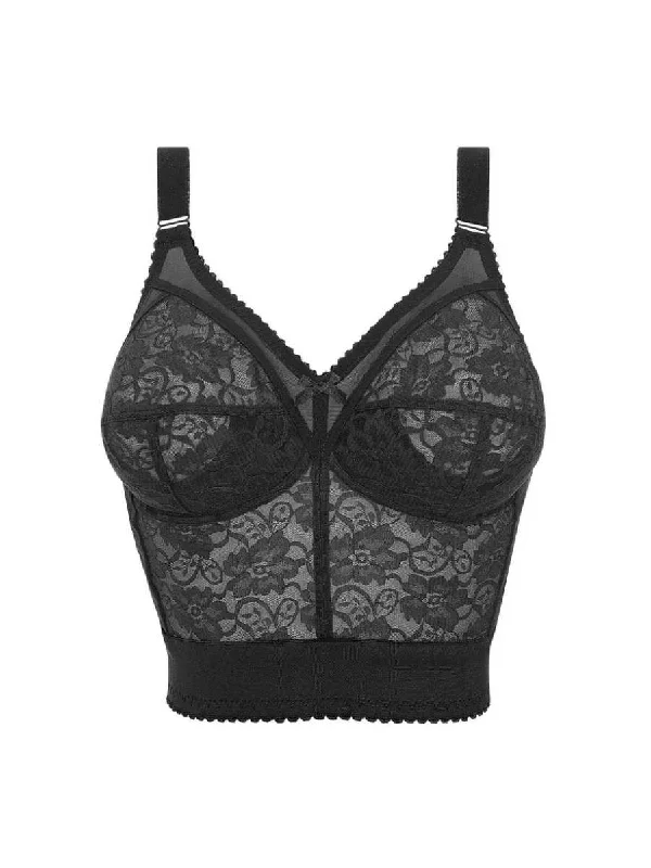 Longline Bra - Black