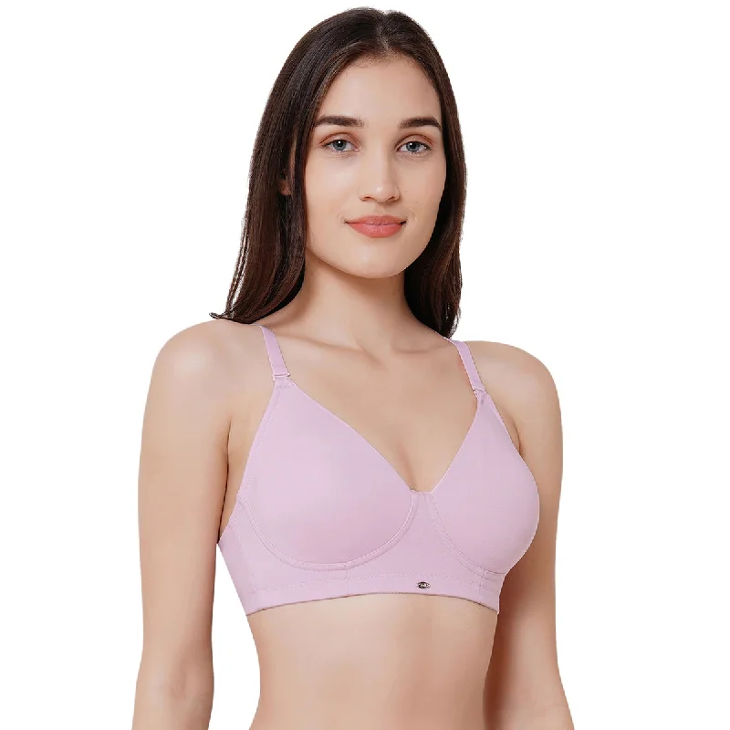 Non padded Non wired  full coverage t-shirt Bra (PACK OF 2) CB-337