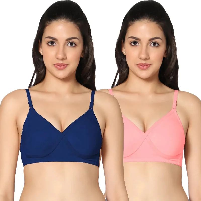 Full Coverage Non-Padded Bra (Pack of 2)