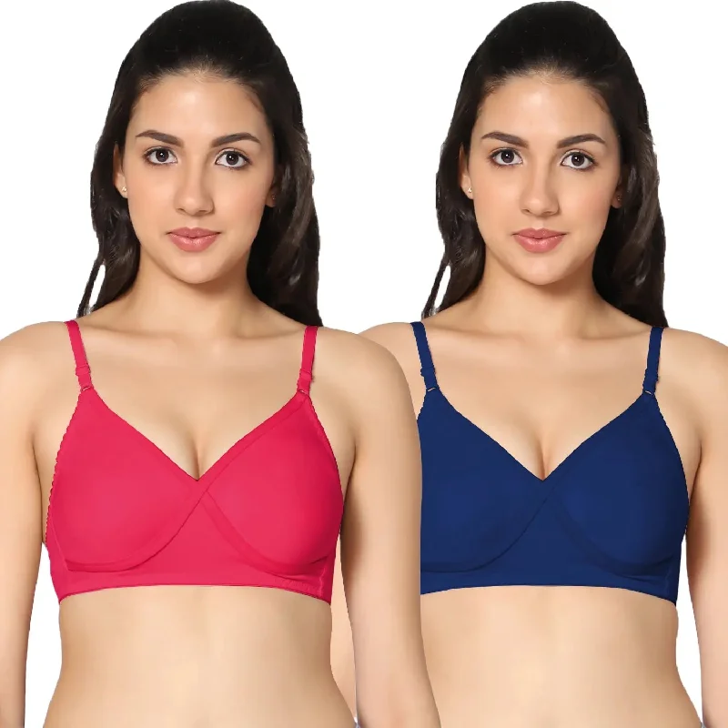 Full Coverage Non-Padded Bra (Pack of 2)