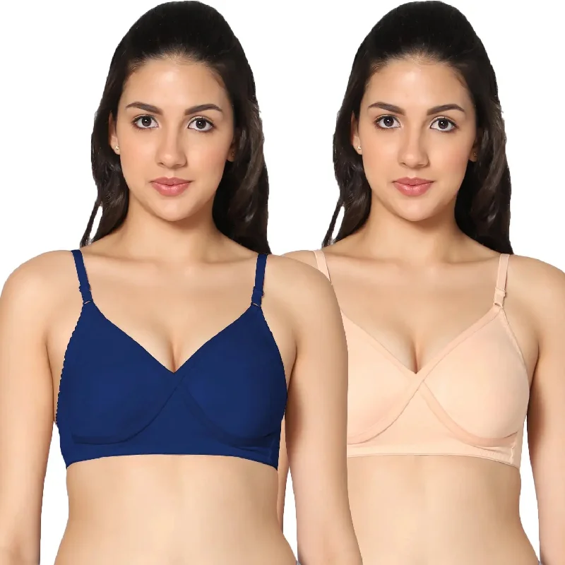 Full Coverage Non-Padded Bra (Pack of 2)